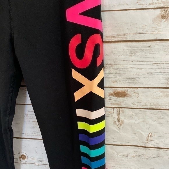 Victoria’s Secret Sport Rainbow Workout Leggings - Picture 2 of 5